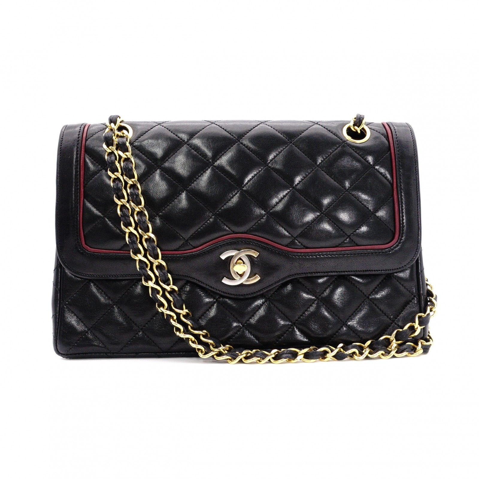 CHANEL クラシック マットラセ ブラック ショルダーバッグ 【公式通販】