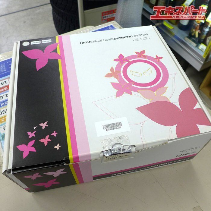 Kenon ケノン フラッシュ式脱毛器 NIPL-2080 カートリッジ付 取扱説明