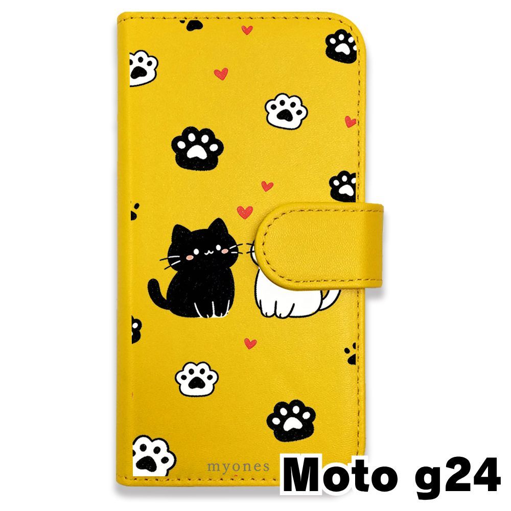 新品未使用】 moto g24 (XT2423-5) Motorola 手帳型スマホ ケース