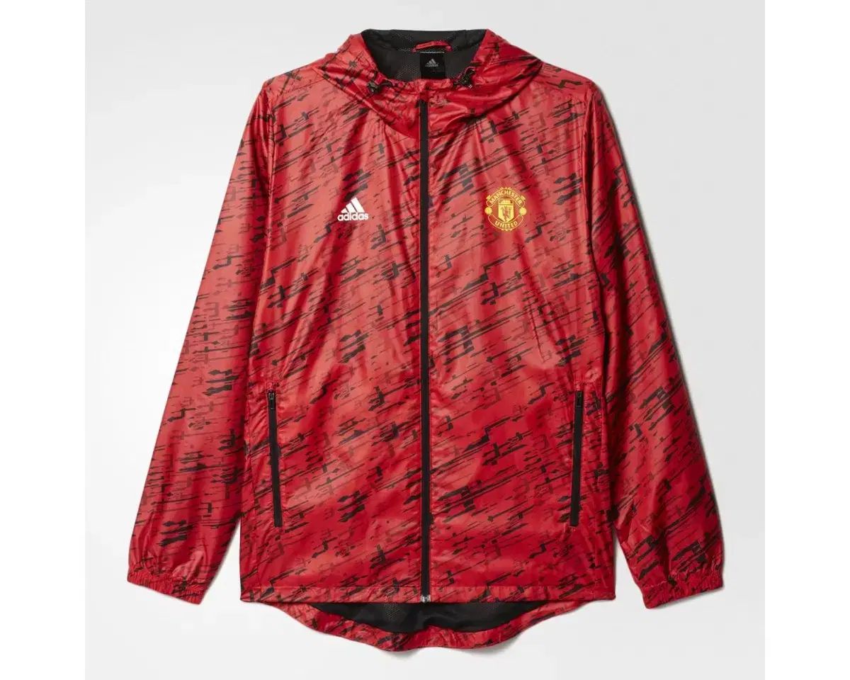 adidas マンチェスター・ユナイテッドFC ウィンドブレーカー レッド