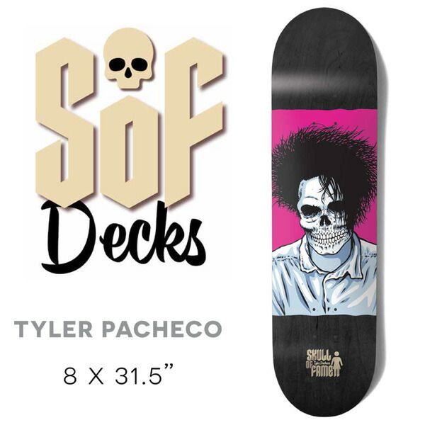 GIRL 新品デッキ7.87インチ Tyler Pachecoスケートボード ガール 7.875インチ スケボー デッキ Girl Skateboards Pro Pacheco 93