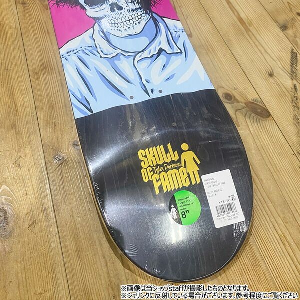 GIRL 新品デッキ7.87インチ Tyler Pachecoスケートボード cutback2_girl-132