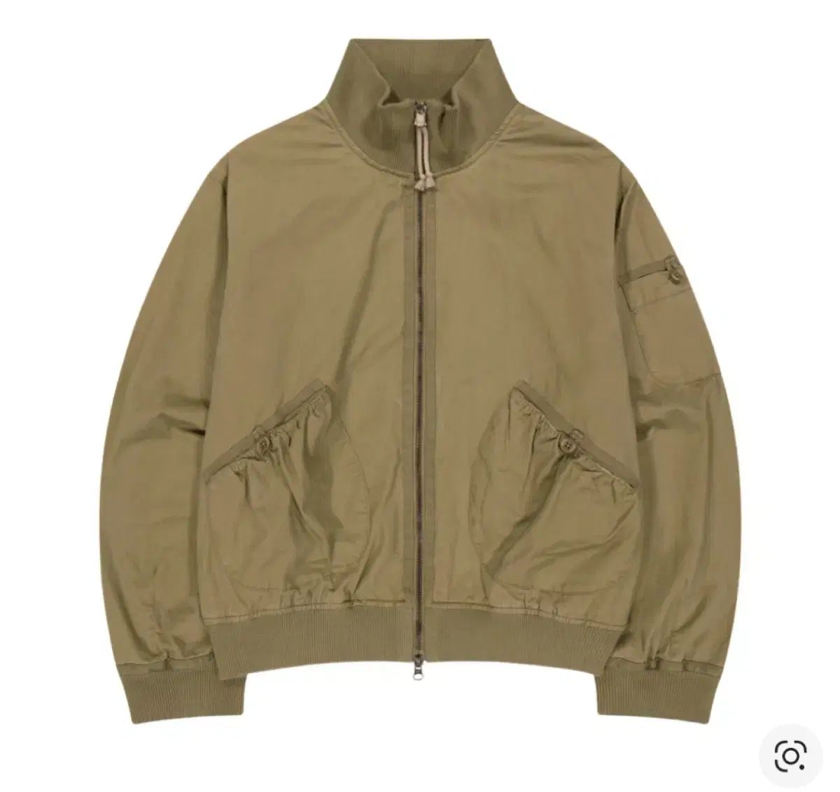 ISSEY MIYAKE イッセイミヤケ ベイ(BAE・ジンソル) ダスティ コットン ブルゾン マウンテンパーカー ベージュ 1
