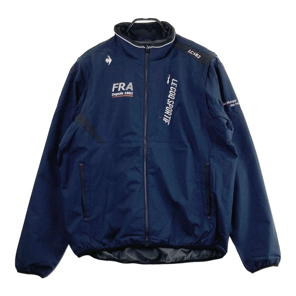 サイズ：LL LE COQ GOLF ルコックゴルフ LG4FWB00M 2WAY ジャケット ネイビー系 [240101685978] ゴルフウェア メンズ ストスト