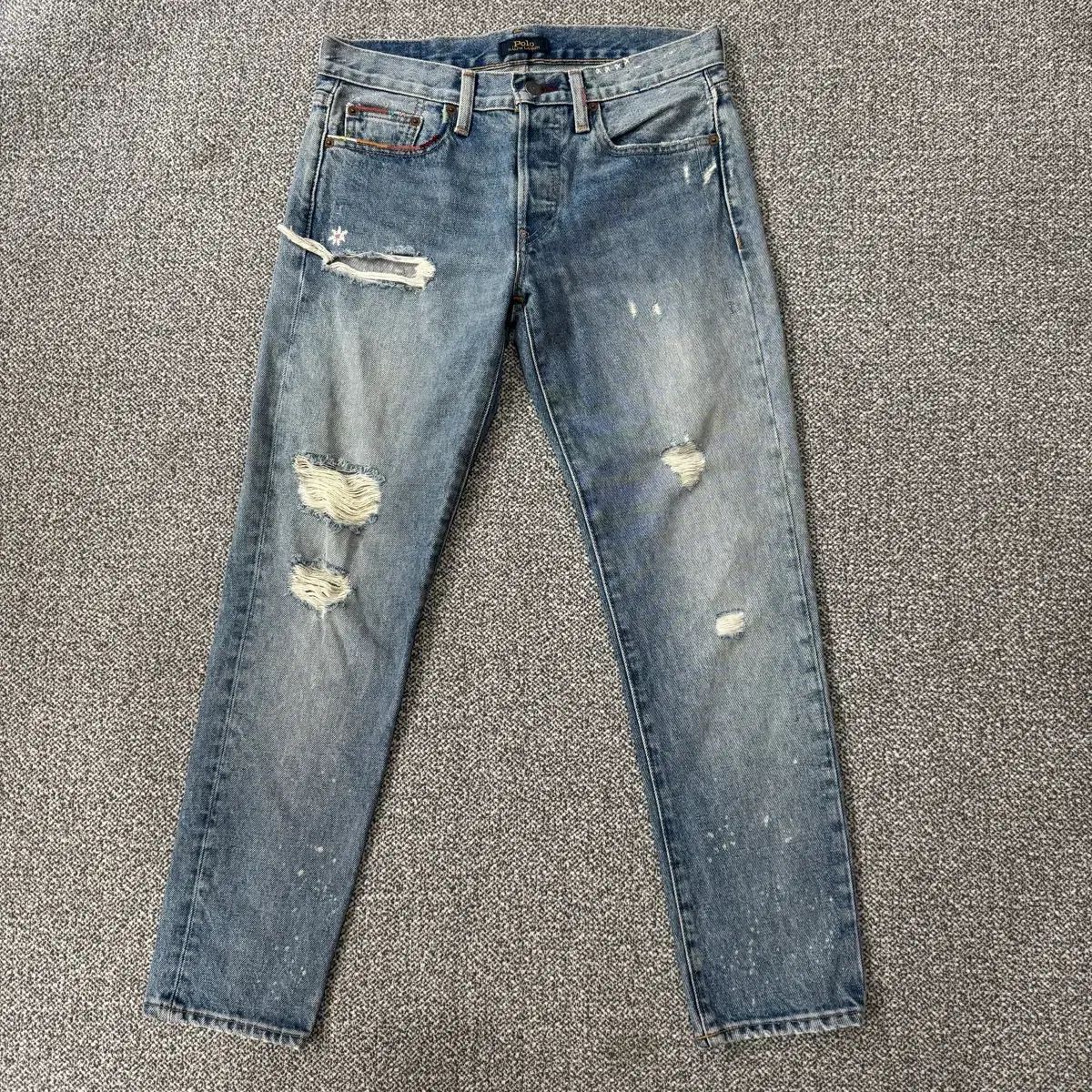 ポロ ラルフローレン エイブリー ウォッシュ デニム パンツ 17,927円