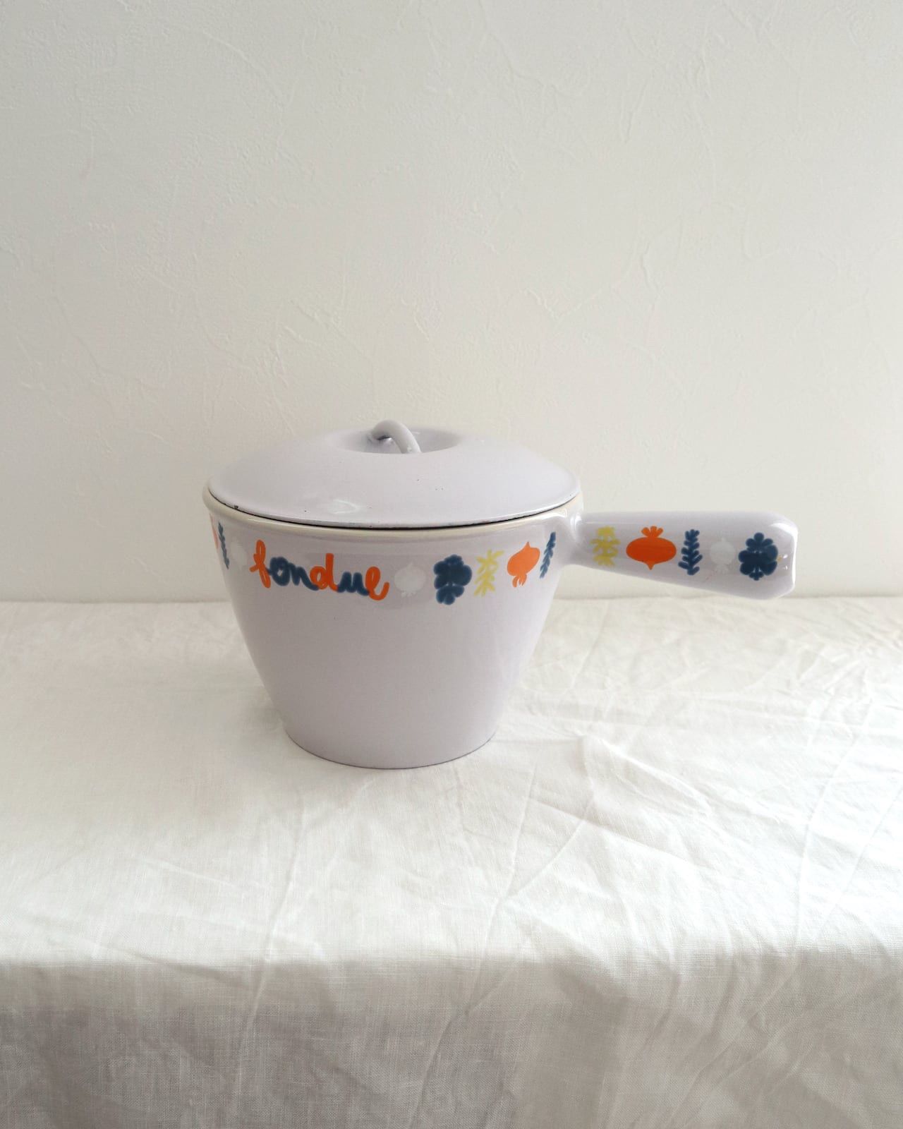 フランスヴィンテージ Le Creuset ル・クルーゼ 愛らしいフォンデュ鍋 10,220円