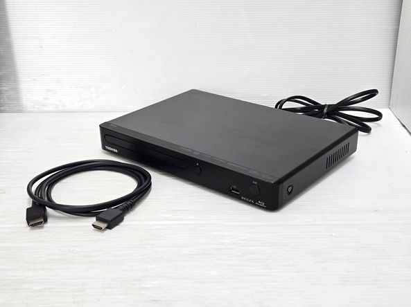 【中古品】 東芝 TOSHIBA REGZA ブルーレイプレーヤー BD DBP-S600 リモコン欠品 本体のみ 2017年製 ブラック ○YR-20015○
