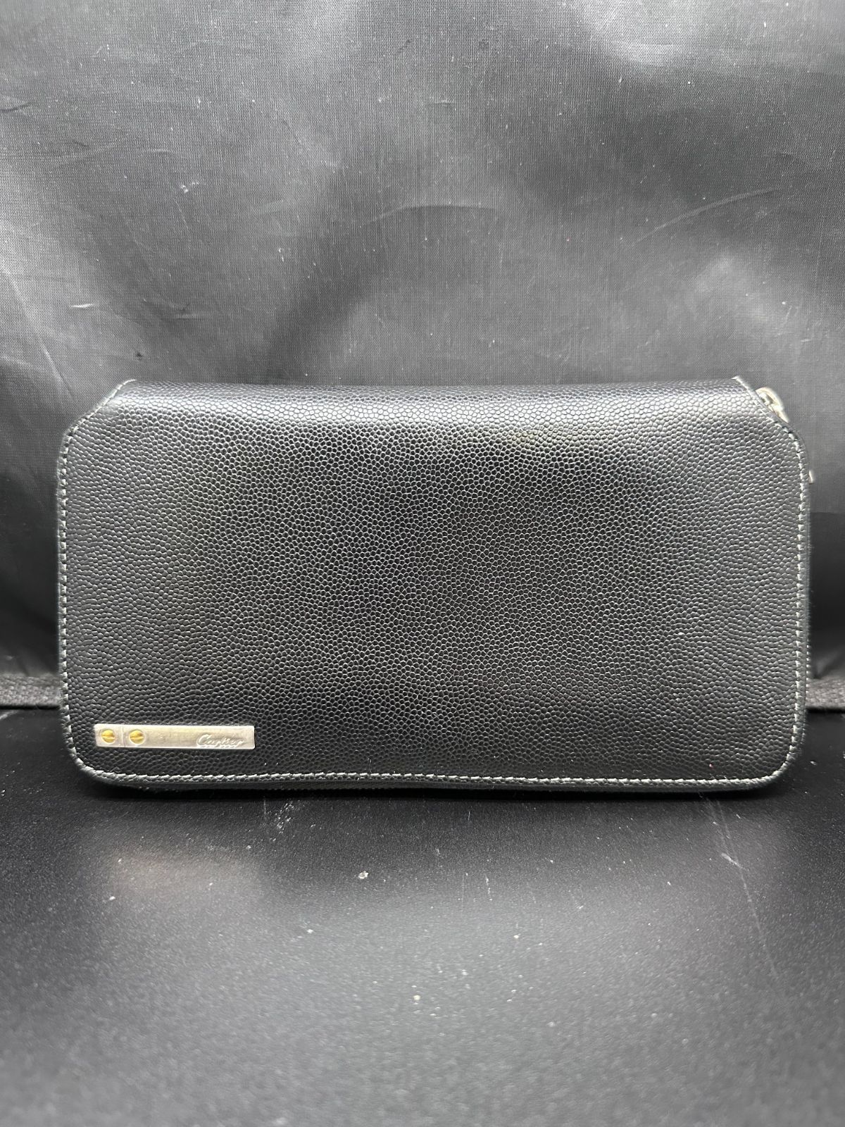 ◎Cartier ブラックレザー 長財布 カルティエ 長財布 ブラック B26042823 - メルカリ