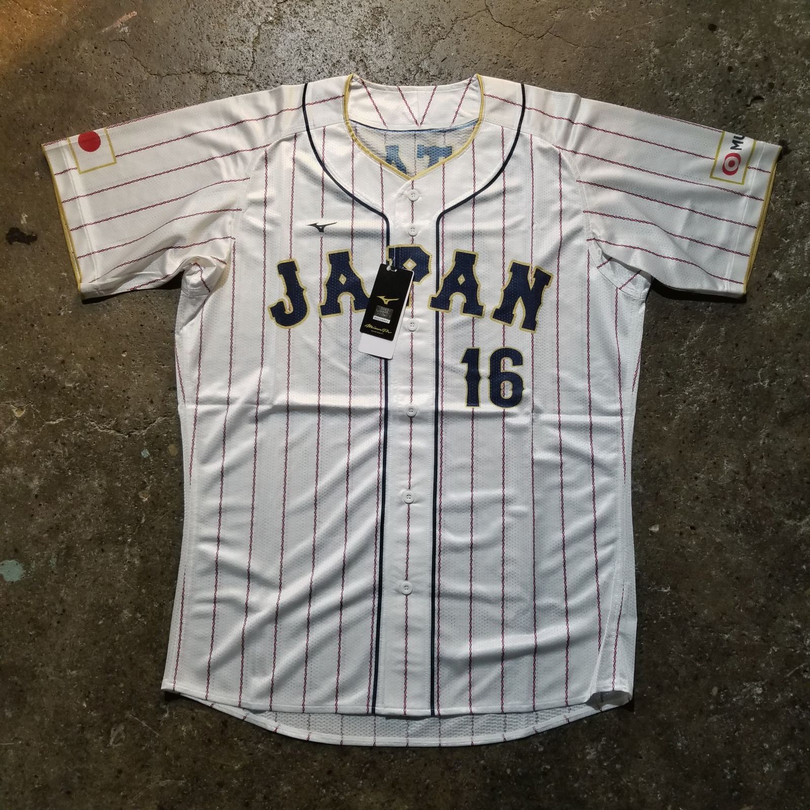 大谷翔平 #16 2023 WBC 日本代表 オーセンティックユニフォーム XO