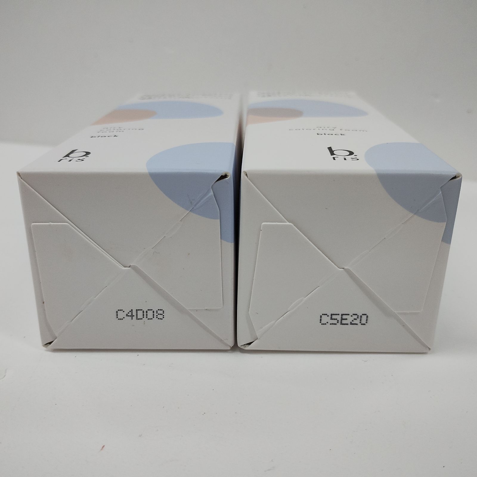 Y5777 b.ris ビーリス エアリーカラーリングフォーム ブラック 80g 計2
