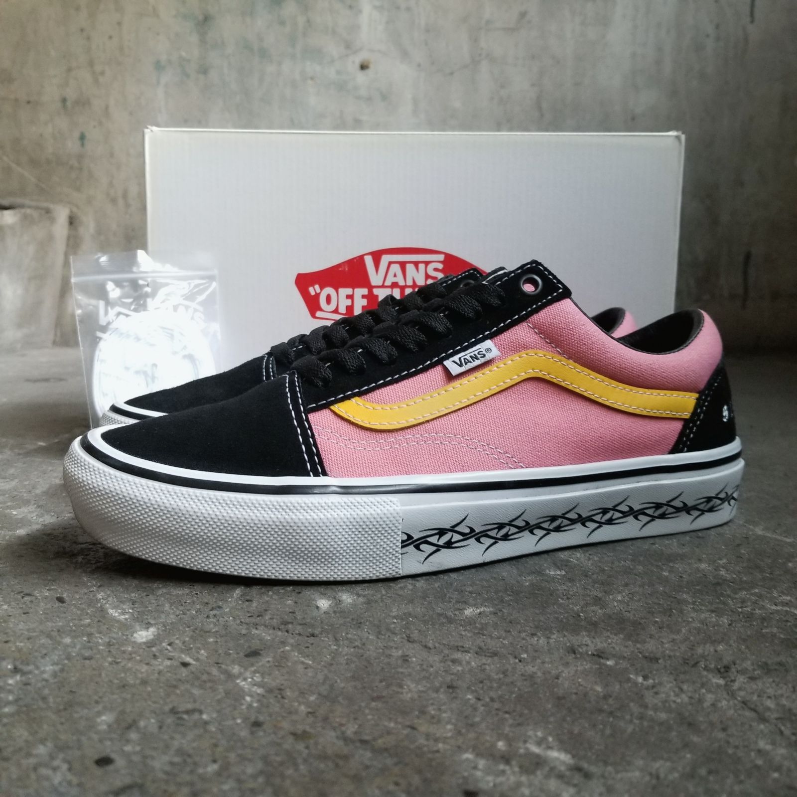 Supreme 21aw × VANS Old Skool Tribal 26.5㎝ Pink シュプリーム 