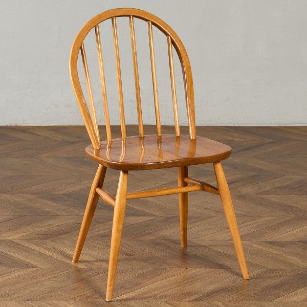 椅子・ソファ イギリス エルム アーコール ERCOL フープバックチェア ercol フープバック チェア 英国 ヴィンテージ ビーチ 椅子 ウィンザーチェア ダイニングチェア #98232
