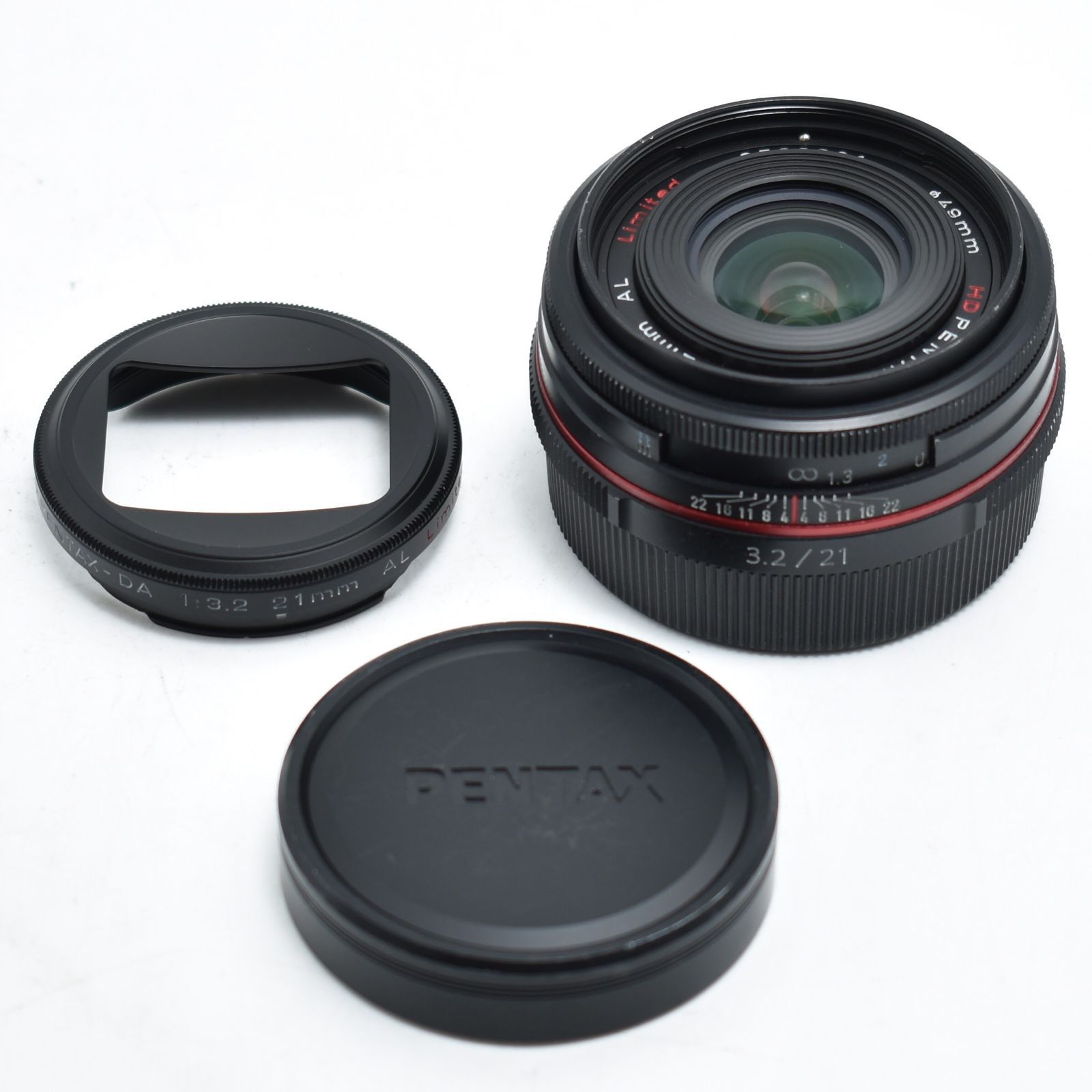 B#12261 ペンタックス HD PENTAX-DA 21mmF3.2AL Limited ブラック 広角単焦点レンズ 【APS-Cサイズ用】【高品位リミテッドレンズ・アルミ削り出しボディ】【高精細な描写】【高性能 HDコーティング】【小型・軽量設計】【ペン