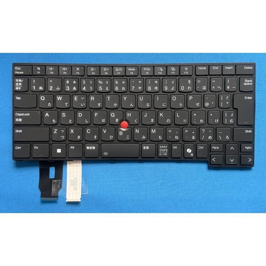 Lenovo ThinkPad T14 Gen5 L14 Gen5用 バックライト付き日本語キーボード 5N21M37972
