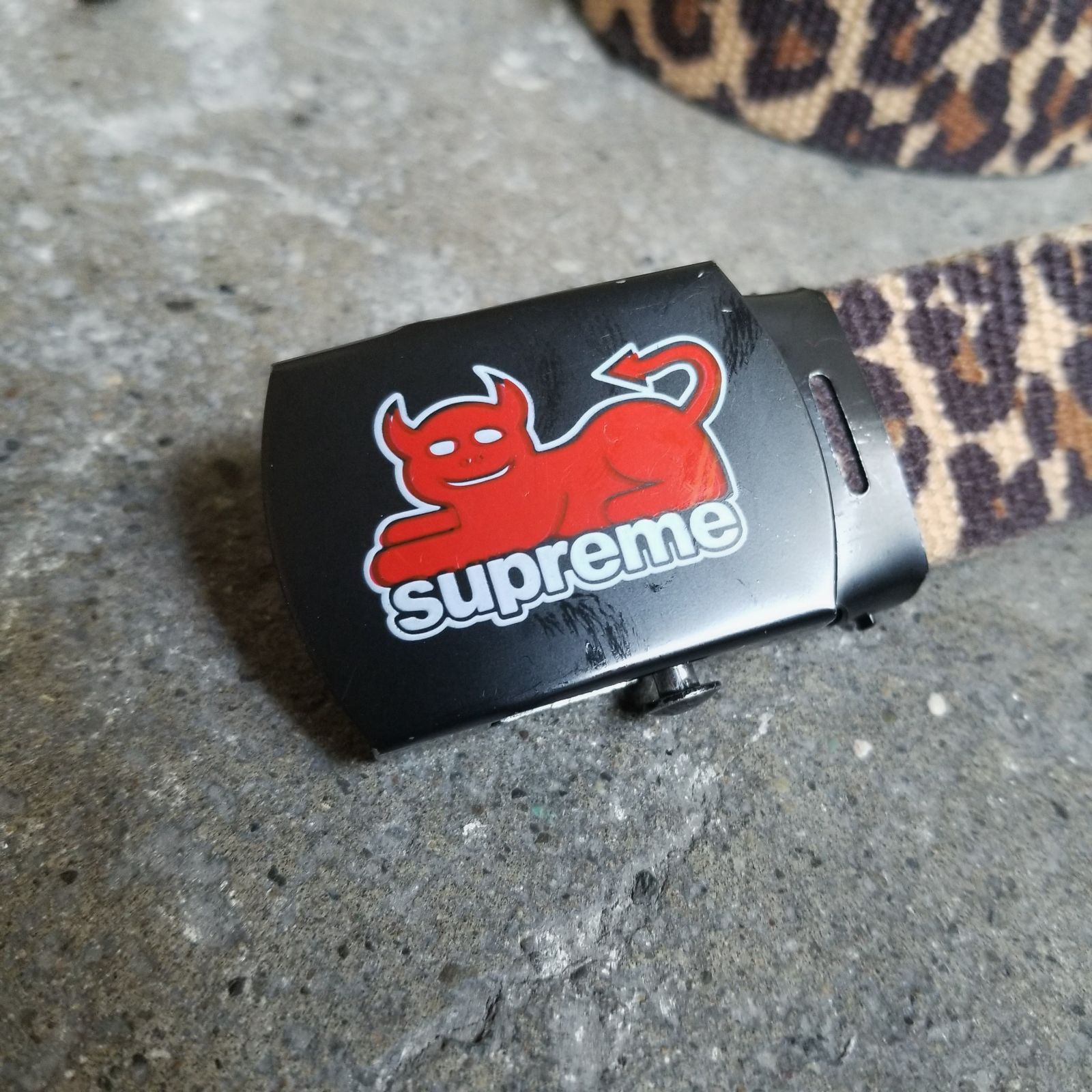 Supreme 24ss × Toy Machine Webbing Belt シュプリーム トイマシーン Supreme 24ss × Toy Machine Webbing Belt シュプリーム トイマシーン