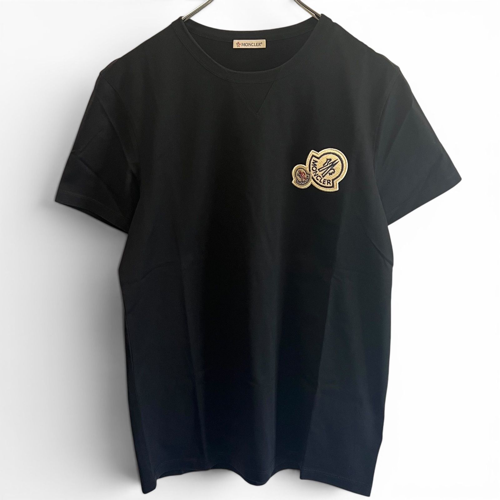 MONCLER モンクレール Tシャツ 半袖 ダブルロゴワッペン MAGLIA MONCLER モンクレール Tシャツ 半袖 ダブルロゴワッペン MAGLIA - メルカリ