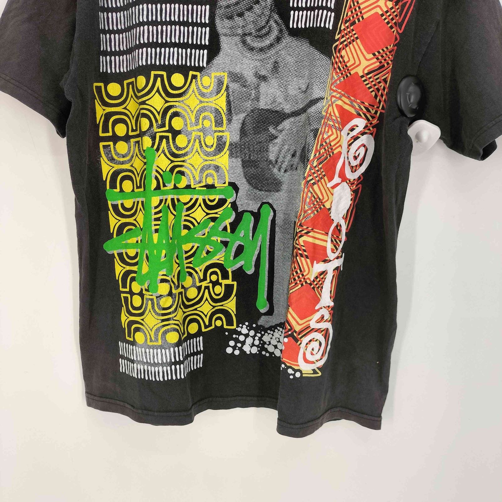 ステューシー Stussy 00S メキシコ製 Roots グラフィックプリント S/S