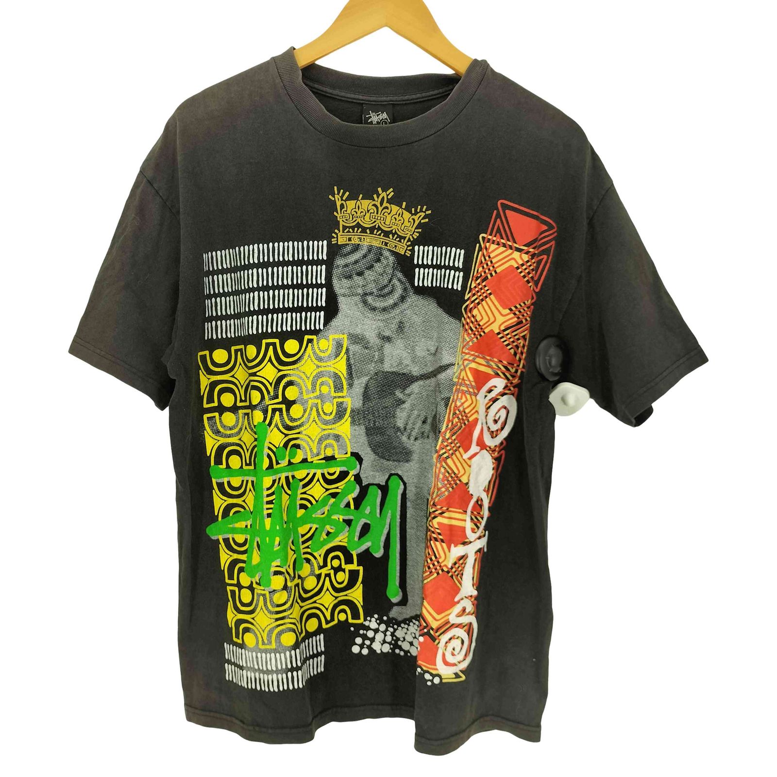 ステューシー Stussy 00S メキシコ製 Roots グラフィックプリント S/S