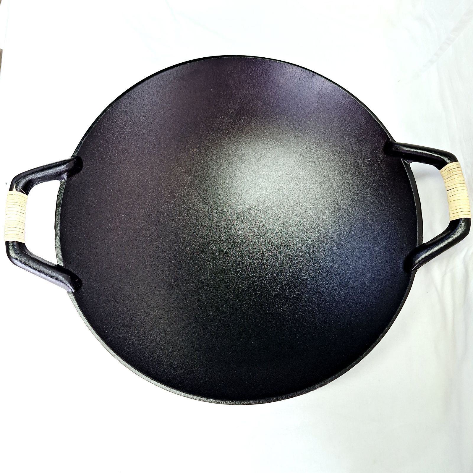 未使用☆箱あり 南部鉄器 盛栄堂 中華鍋 両手鍋 - メルカリ