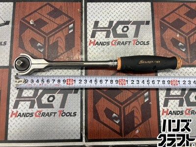 ■【中古】Snap-on スナップオン FHNF100 スイベルラチェット 差込角：3/8（9.5sq）※持ち手にキズあり【ハンズクラフト宮崎新名爪店】