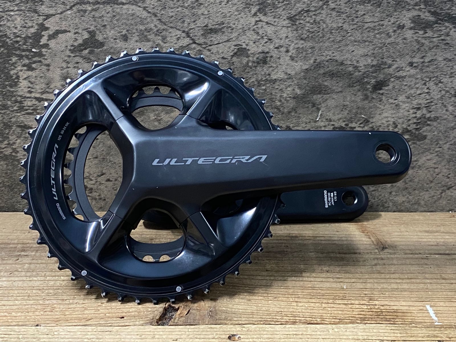 JN444 シマノ SHIMANO アルテグラ ULTEGRA FC-R8100 クランクセット 170mm 50/34T