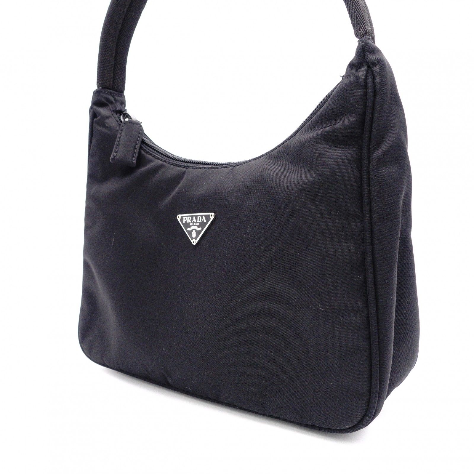 PRADA プラダ トライアングルロゴ ショルダーバッグ ナイロン ワン 