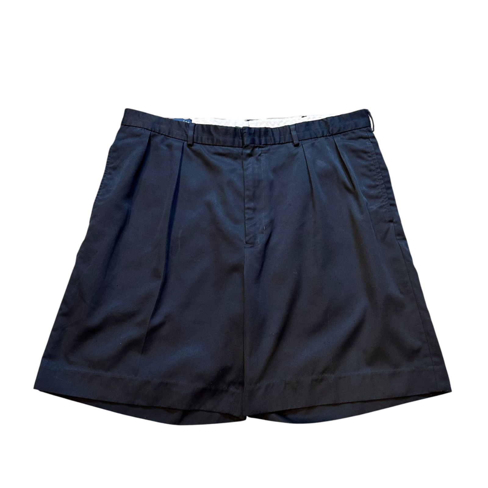 Polo by Ralph Lauren polyester short black ポロバイラルフローレン　ポリエステル　スラックス　ショーツ