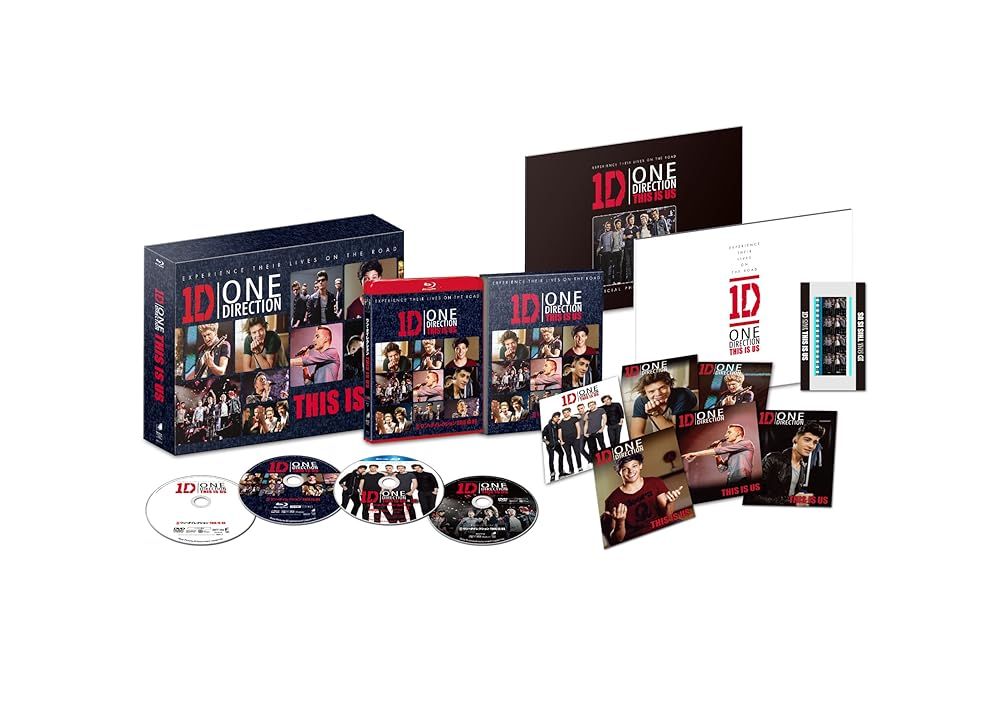 ワン・ダイレクション THIS IS US:THIS IS THE BOX<完全限定生産日本限定>ブルーレイ IN 3D&ブルーレイ&DVD+初回限定特典DVD【Blu-ray】【新品】