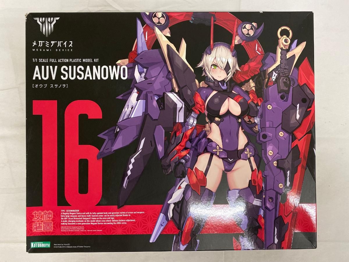 【未開封】メガミデバイス 皇巫 スサノヲ 全高約200mm 1/1スケール プラモデル