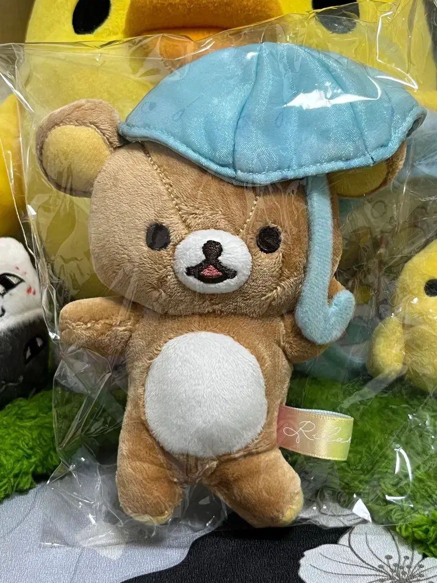 傘 リラックマ ぬいぐるみ キーホルダー