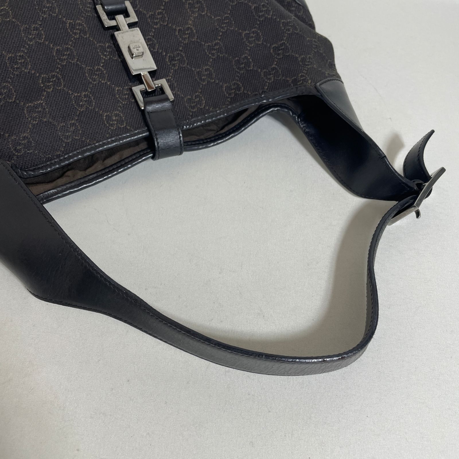2604-213｜グッチ GGキャンバス ジャッキーライン ショルダーバッグ 