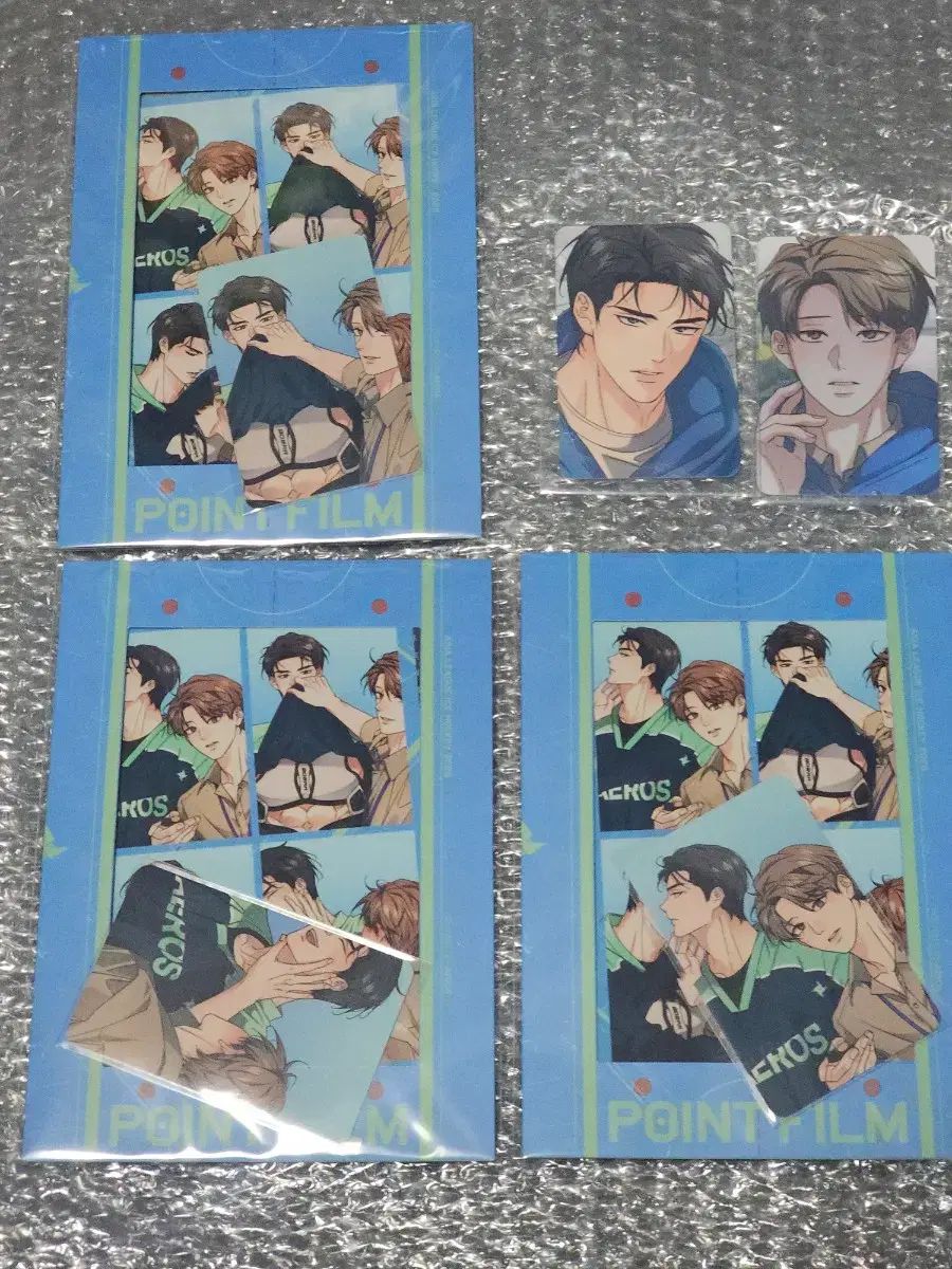 해빙곡선POINT フィルム パッケージ 3種 + レ 봄 特典 トレカ 2枚