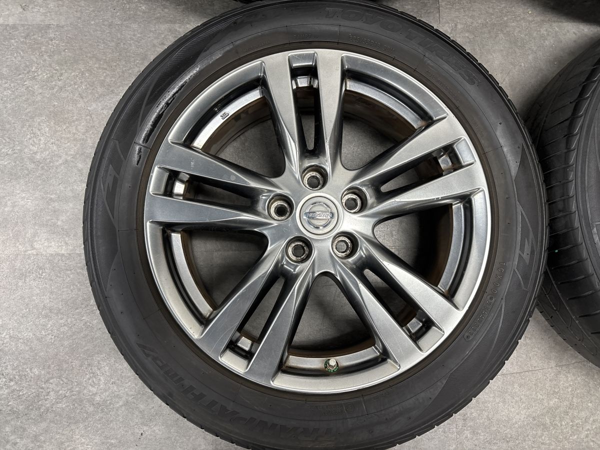 交換用に】ニッサン E52 エルグランド 純正 18in 7.5J +55 PCD114.3 