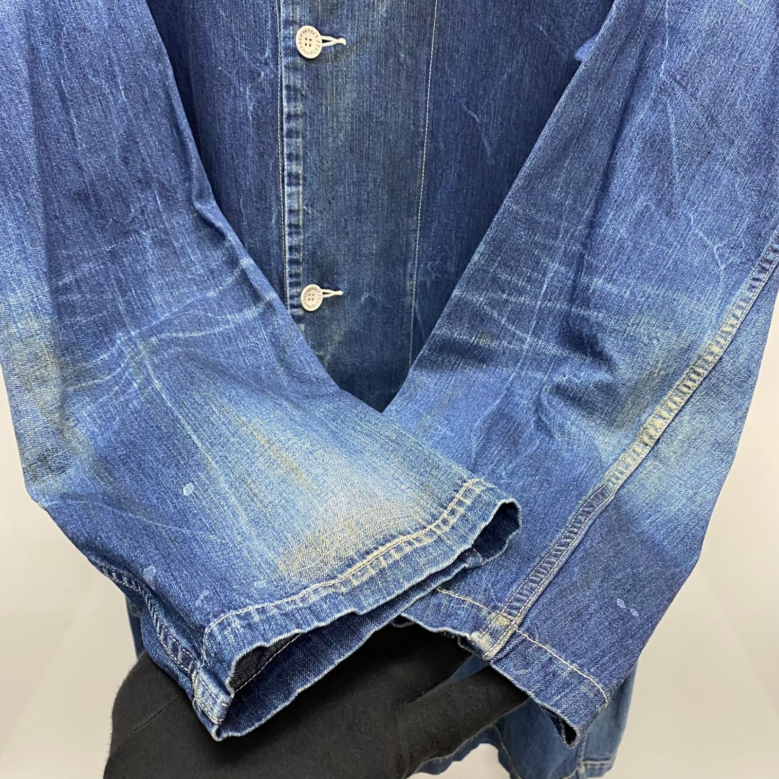 ヴィスヴィム VISVIM 19SS GREASE MONKEY COAT DRY DENIM グリース