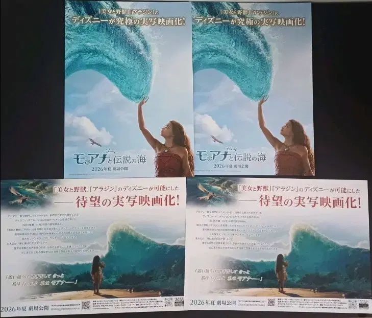 日本 MOA（モアナ）実物画像あり 映画 チラシ パンフレット ポスター まとめ