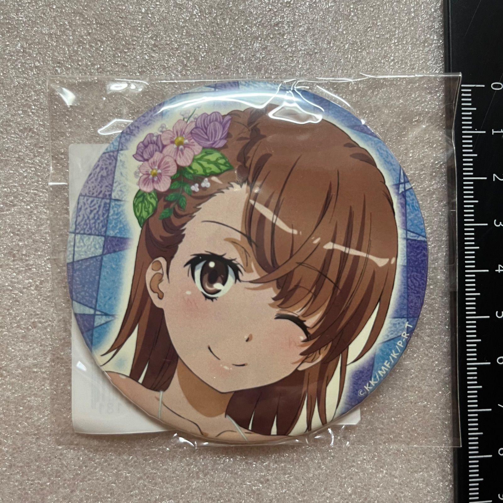 御坂美琴 birthdayくじ 2023 缶バッジ ウェディングドレス No.24 