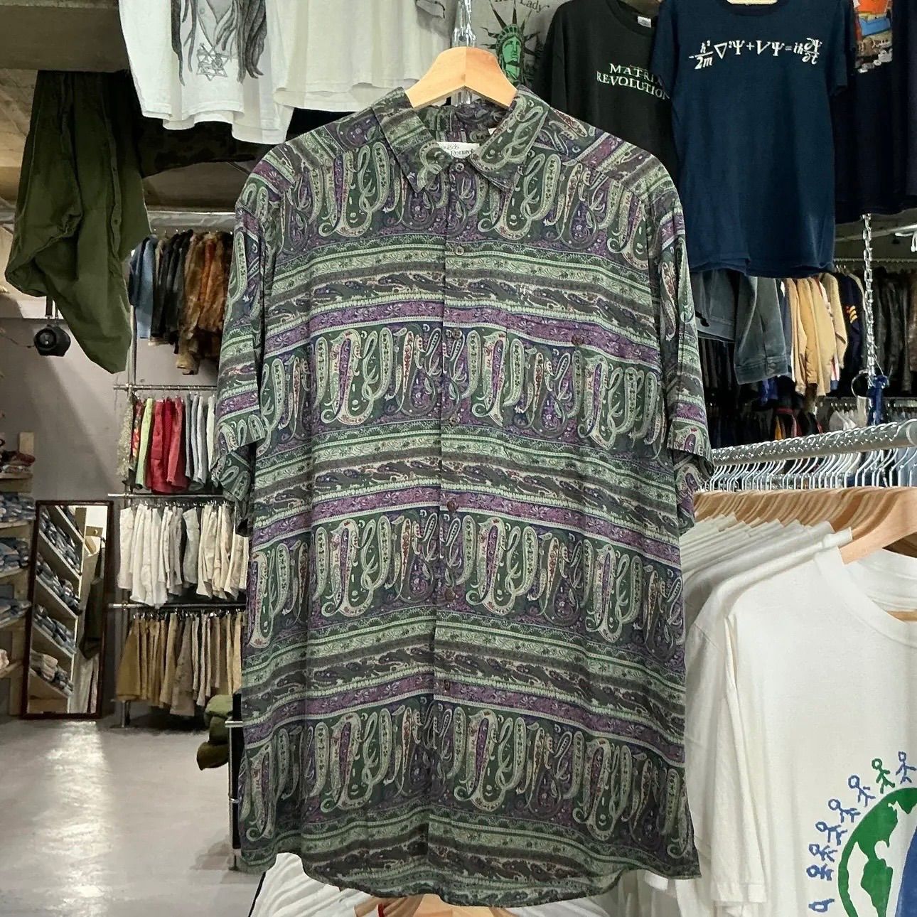 Sears Roebuck Rayon S/S Shirt シアーズ ローバック レーヨン 半袖シャツ
