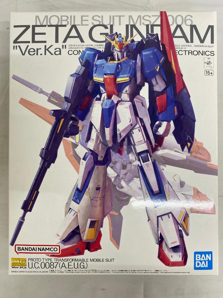 【未開封】ゼータガンダム Ver.Ka (MG) 機動戦士Zガンダム