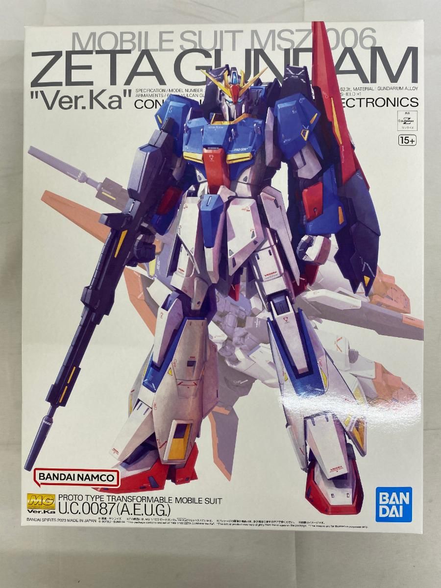 【未開封】ゼータガンダム Ver.Ka (MG) 機動戦士Zガンダム