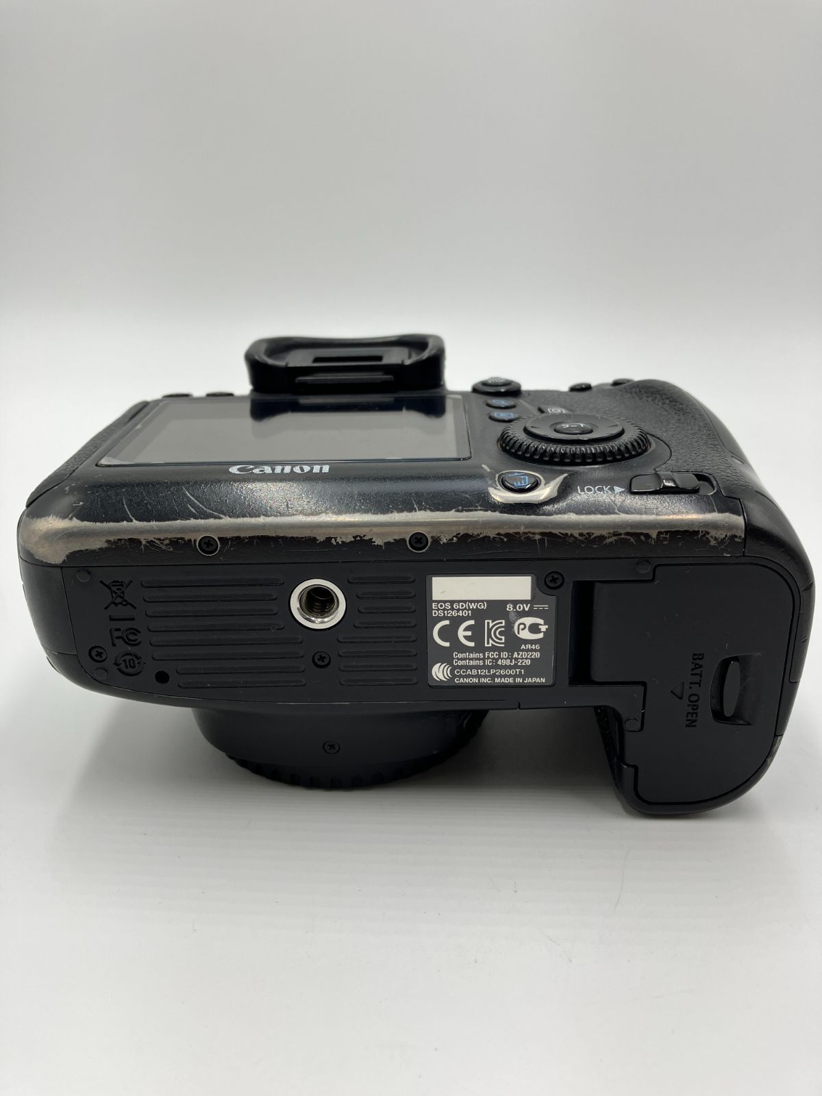 動作確認済】Canon EOS 6D（WG） ボディ フルサイズ一眼レフ - メルカリ