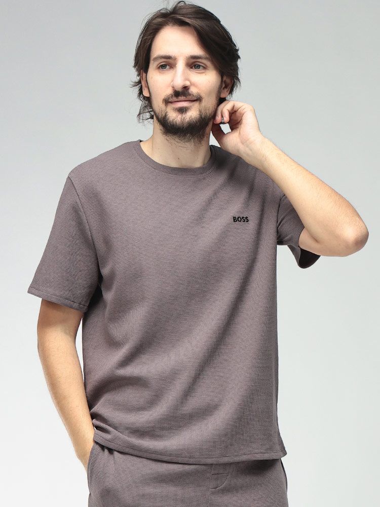 HUGO BOSS (ヒューゴボス) メンズ Tシャツ 半袖