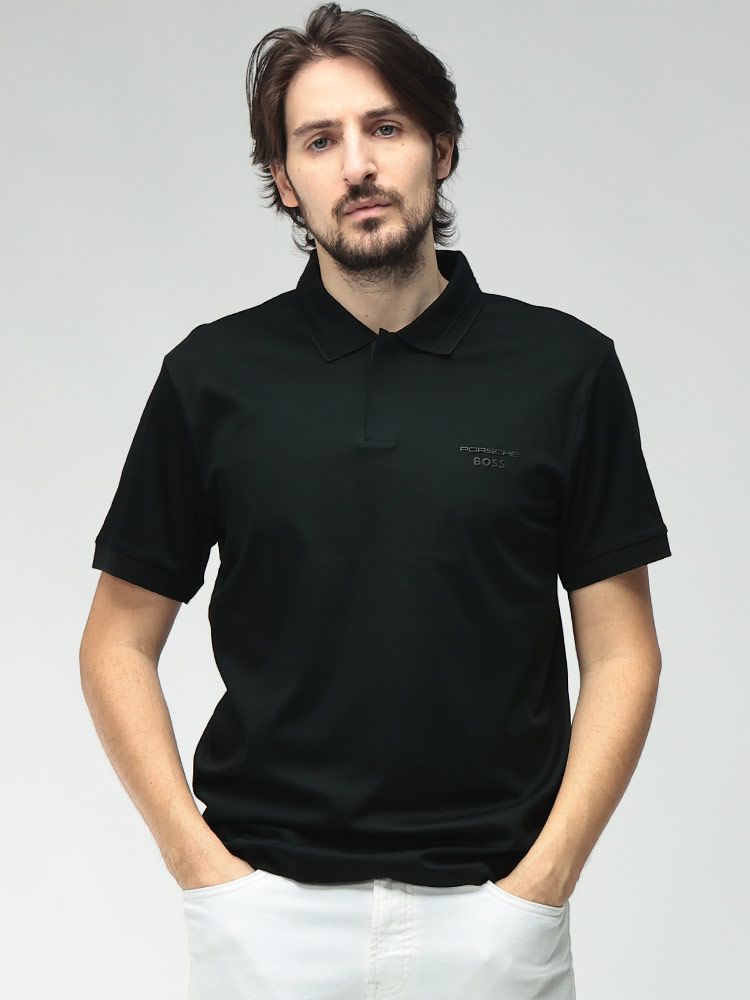 HUGO BOSS (ヒューゴボス) メンズ ポロシャツ 半袖