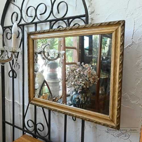 L3610-25-1 フランスアンティーク ミラー 壁掛けミラー Mirror L3610-25-1 フランスアンティーク ミラー 壁掛けミラー ウォールミラー