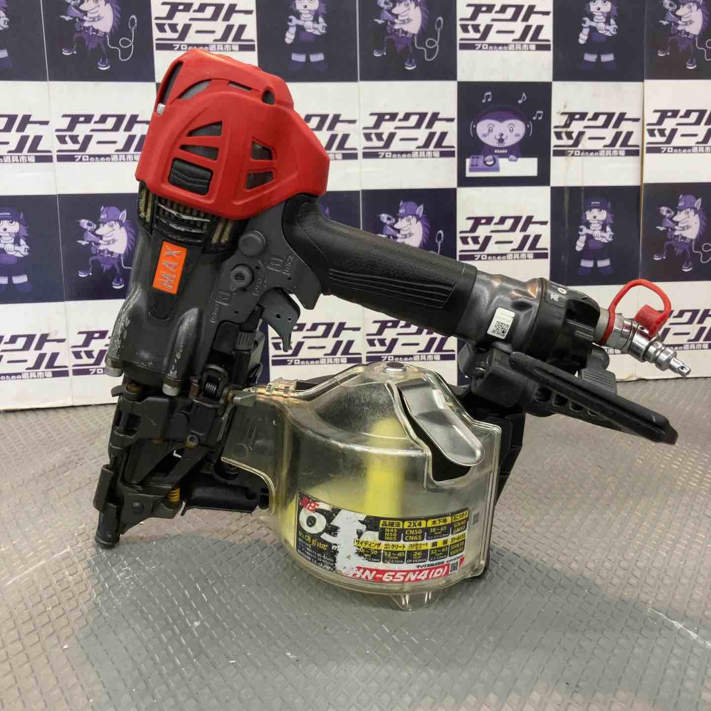【中古品】マックス(MAX) 高圧エア釘打ち機 HN-65N4(D)-G【所沢店】