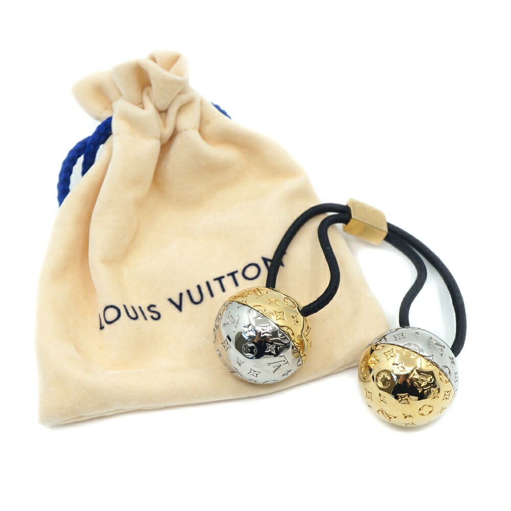 LOUIS VUITTON (ルイヴィトン) シュシュ・ナノグラム プラネット