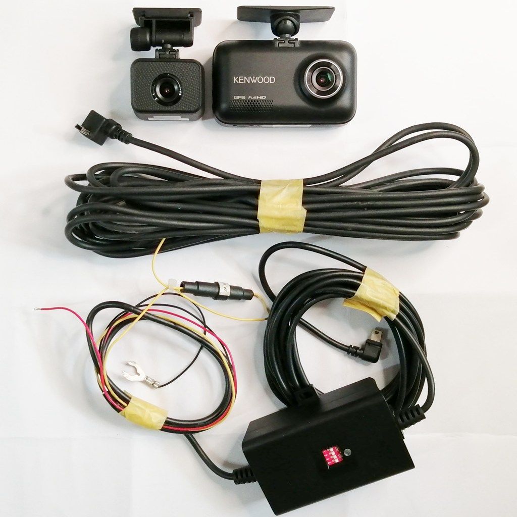 KENWOOD ドラレコ DRV-MR740 前後2カメラ + CA-DR150（駐車監視用車載