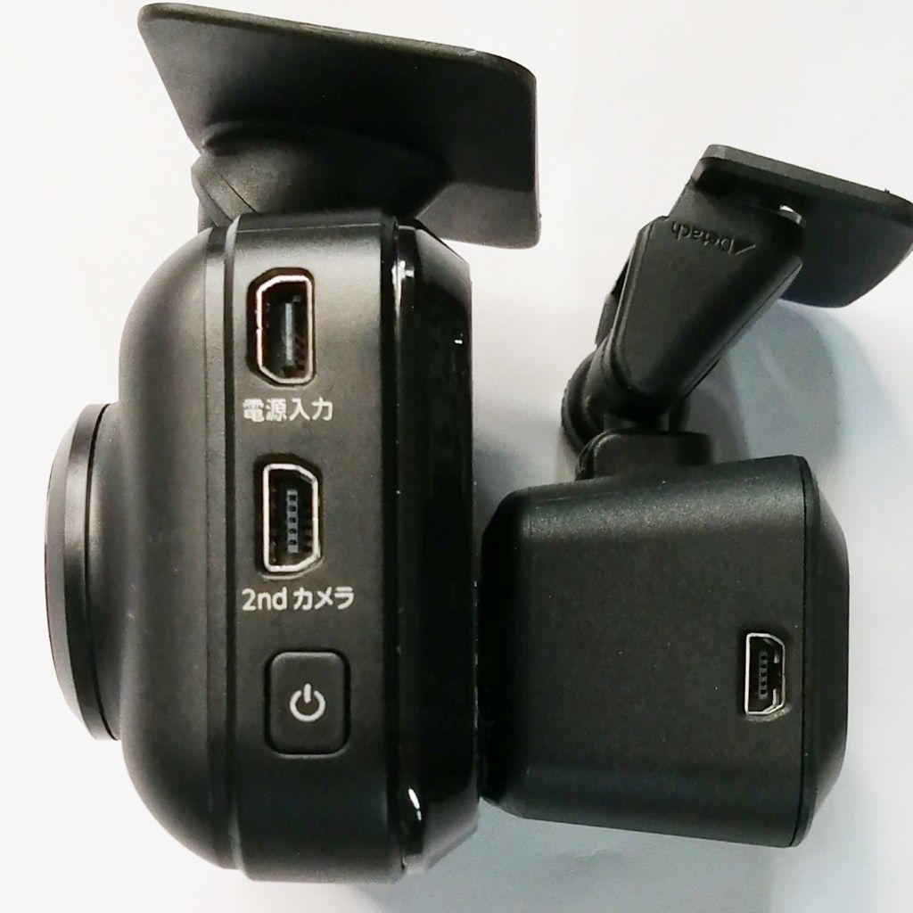 KENWOOD ドラレコ DRV-MR740 前後カメラ 駐車監視用ケーブル付 - メルカリ