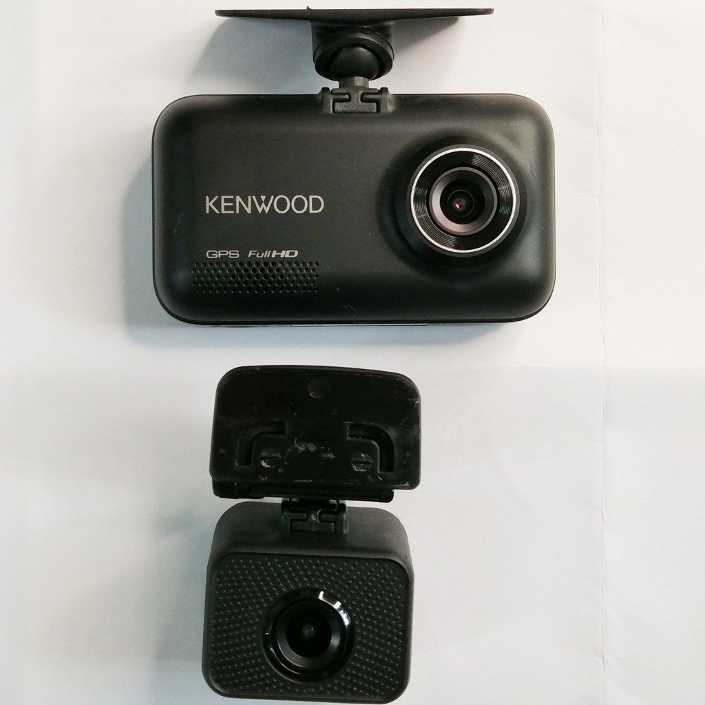 KENWOOD ドラレコ DRV-MR740 前後カメラ 駐車監視用ケーブル付 - メルカリ