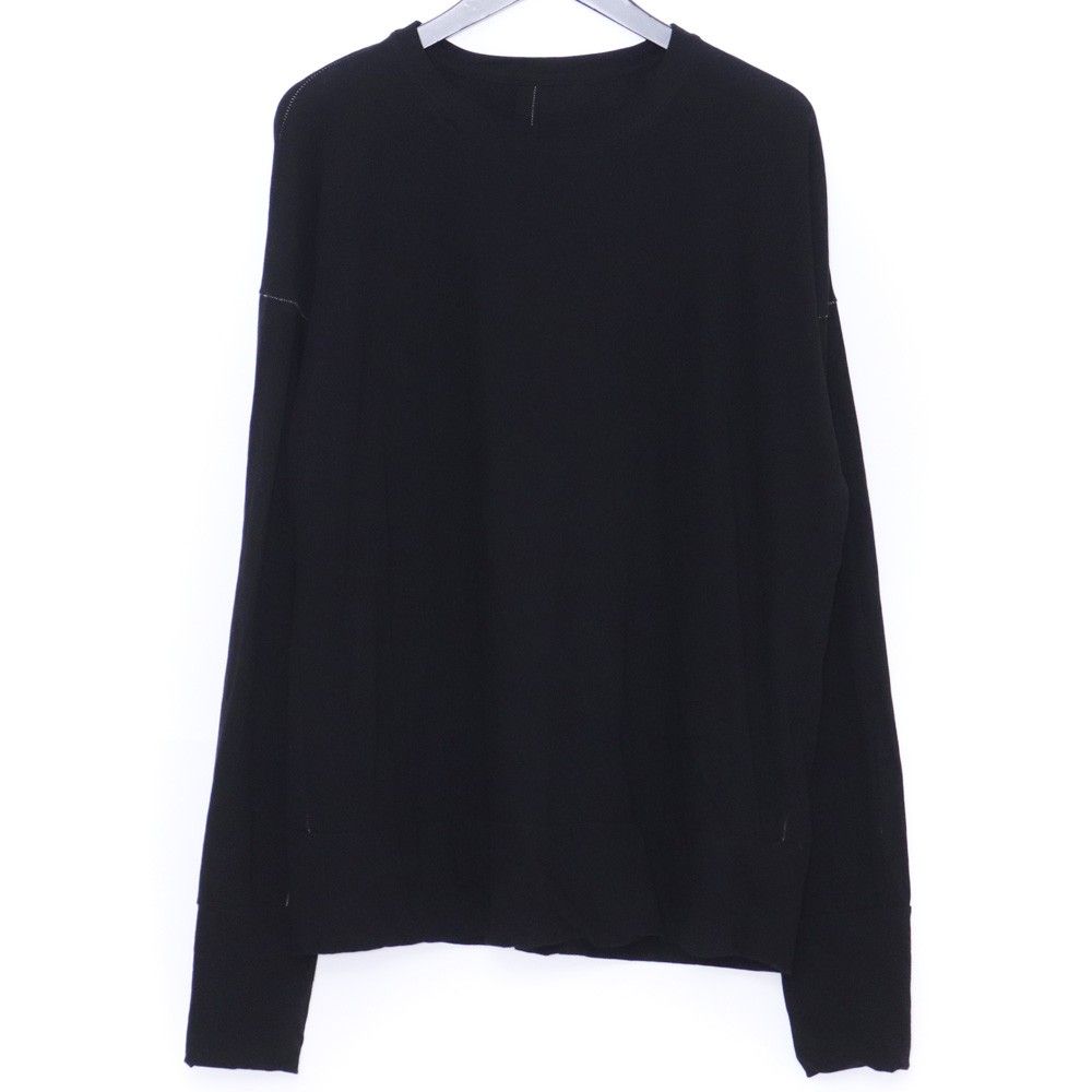 KLASICA Rib Hem Relax Long Sleeve サイズ4 ブラック 26S-LSL-G47