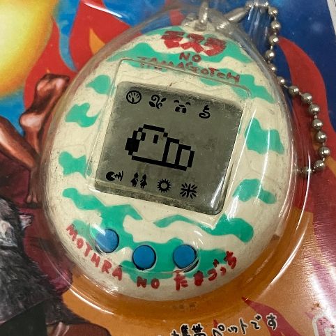 100%新品，低価 BANDAI バンダイ モスラのたまごっち 1997 パッケージ